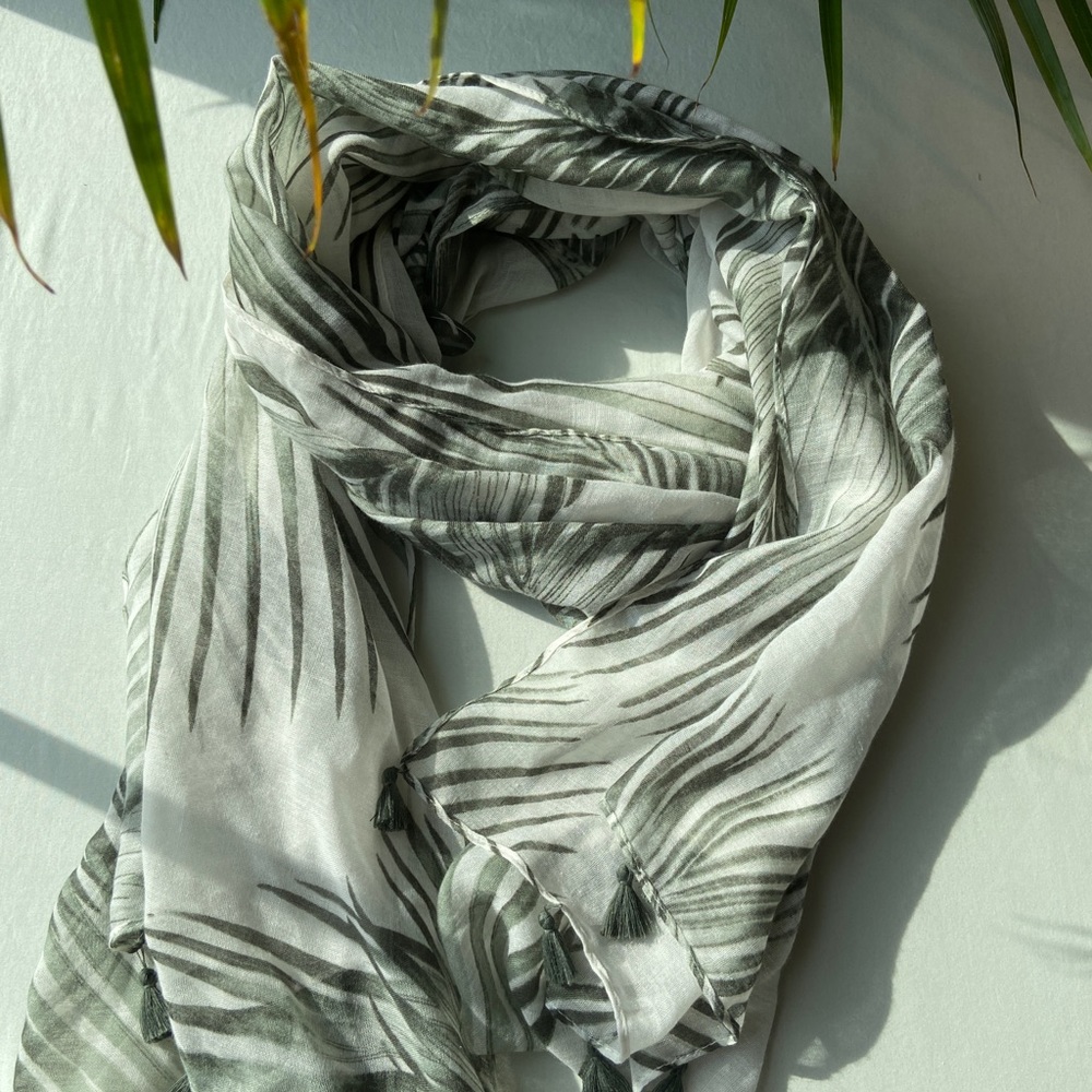 Large sheer scarf/wrap